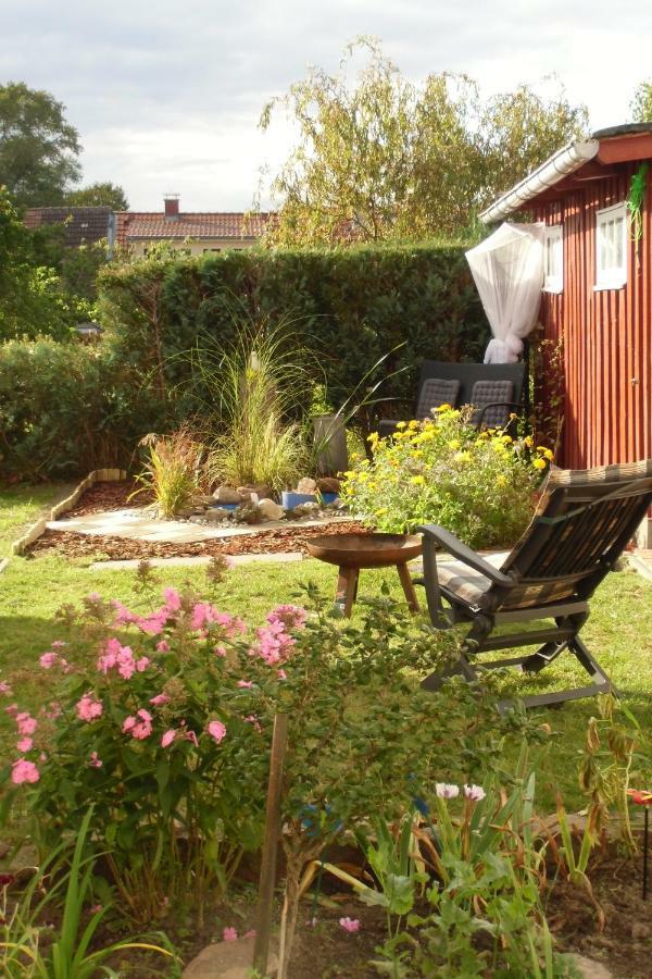 ostseenahe Gartenidylle EG Ribnitz-Damgarten Buitenkant foto