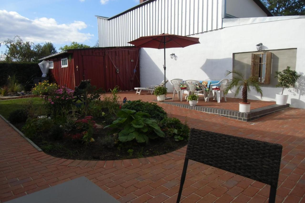 ostseenahe Gartenidylle EG Ribnitz-Damgarten Buitenkant foto
